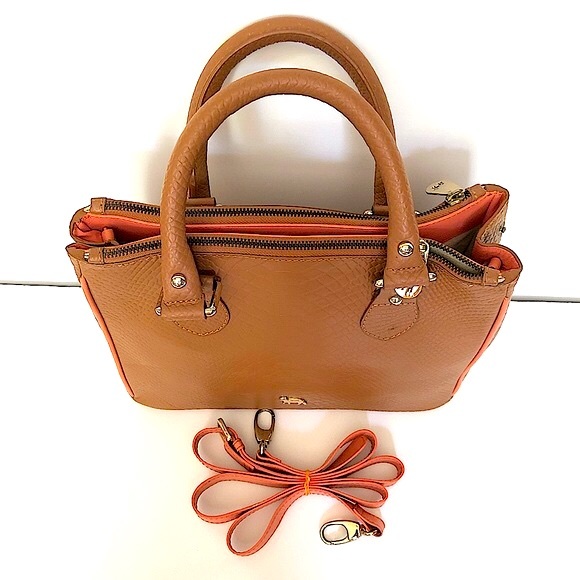 L.A.M.B. 1887 VINTAGE HAND&SHOULDER BAG Genuine Luxury Leather - Picture 6 of 11